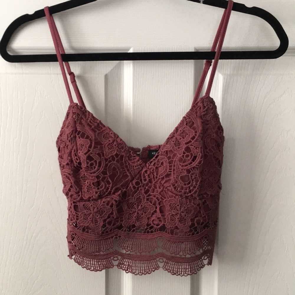 Kendal & Kylie Crochet Top